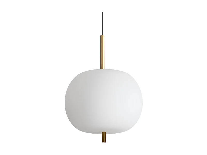Ideal Lux UMILE 30cm lampa sufitowa LED Globe wisząca biała 3000K
