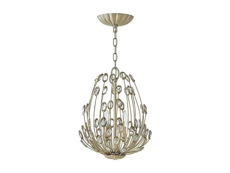 Elstead Tulah - 3 Lichtdeckenanhänger Silber, E14