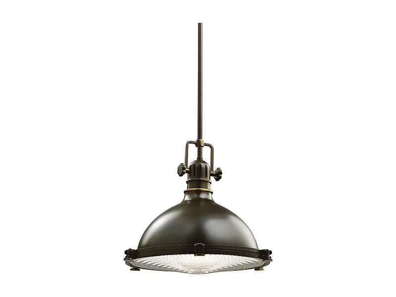 Elstead Hatteras Bay - Sospensione a soffitto a cupola media 1 luce Bronzo antico, E27