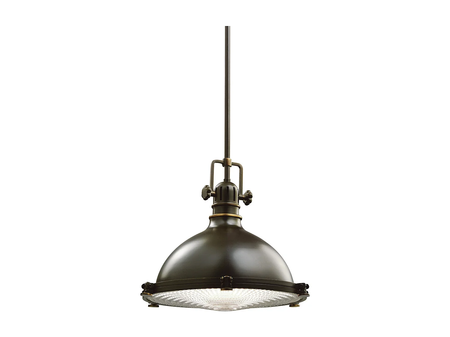 Elstead Hatteras Bay - 1 licht Medium Dome Deckenanhänger Olde Bronze, E27