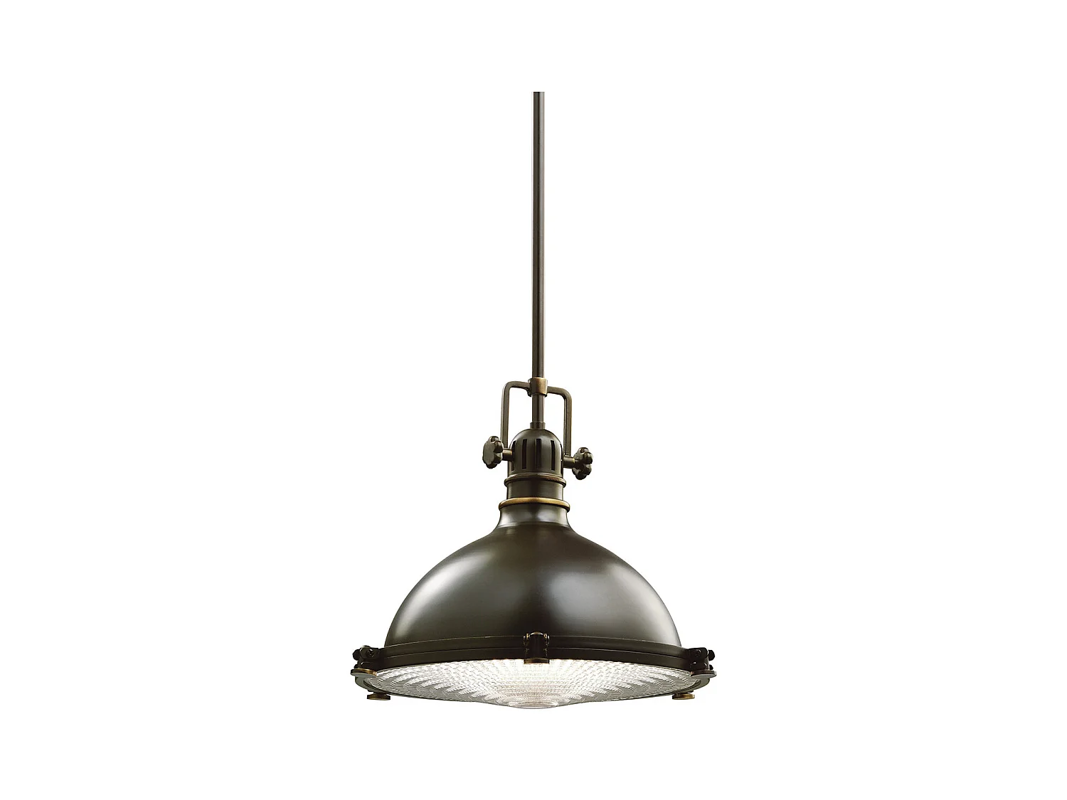 Elstead Hatteras Bay - 1 licht Medium Dome Deckenanhänger Olde Bronze, E27