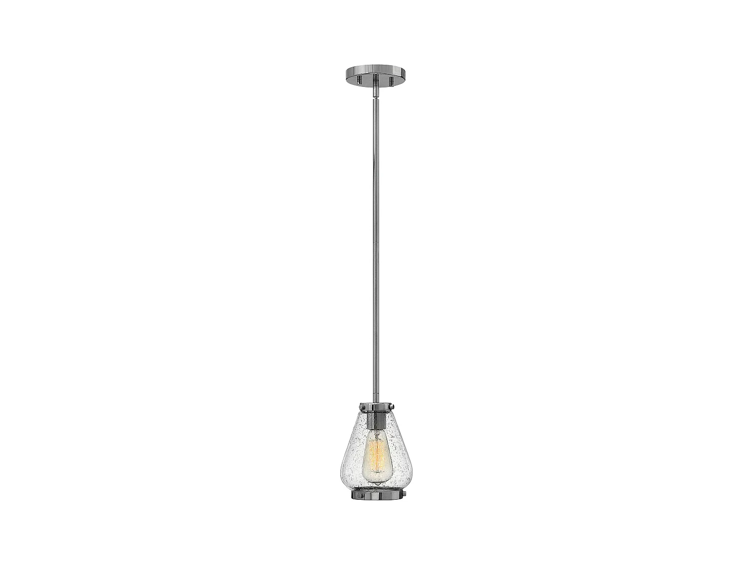Mini Dome Pendelleuchte 1x E27 Chrome Mini Dome Pendelleuchte 1x E27 Chrom