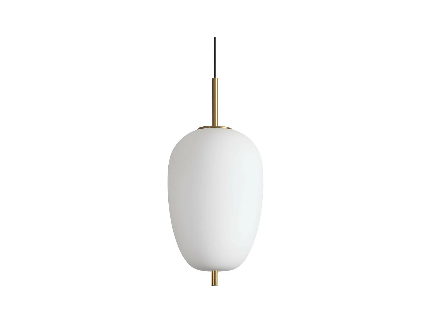 Ideal Lux UMILE 27cm LED-Kugel-Pendel-Deckenleuchte, Weiß 3000K