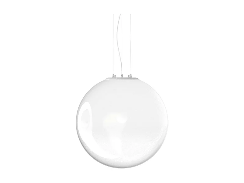 Ideal Lux MAPA CLEAR 50cm Globe Pendel-Deckenleuchte Opal