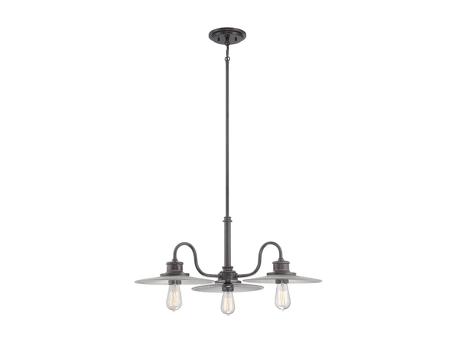 Elstead Admiral 3 Ljus Multi Arm Tak Pendellampa Imperial Bronze, E27