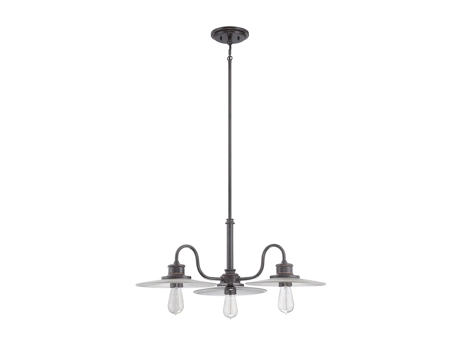 Elstead Admiral 3 Ljus Multi Arm Tak Pendellampa Imperial Bronze, E27