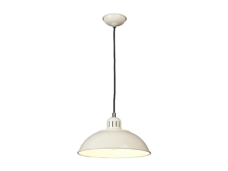 Elstead Franklin - Lampada a sospensione a soffitto a cupola a 1 luce Crema, E27