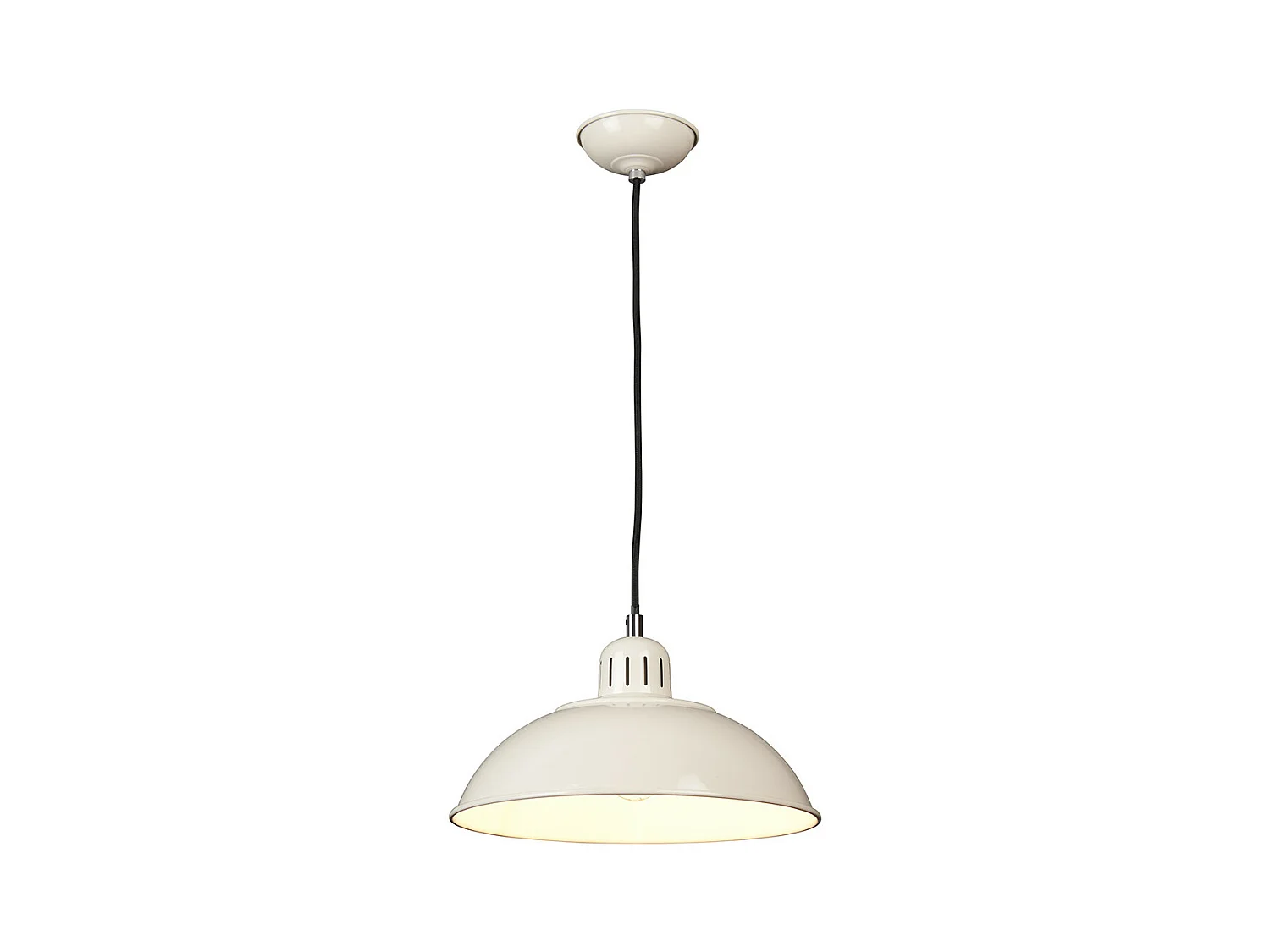 Elstead Franklin 1 Light Dome Takhänge Cream, E27
