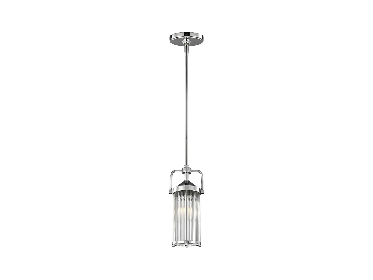 Elstead Paulson Mini plafonnier à 1 ampoule Chrome IP44, G9