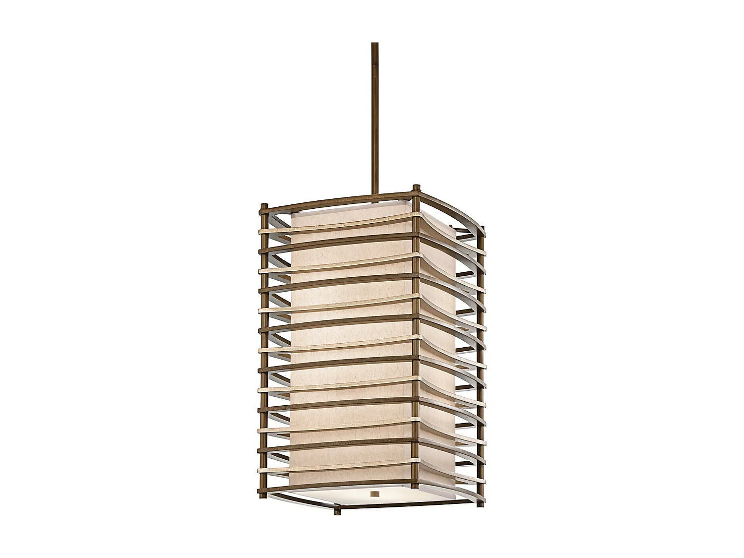 Elstead Moxie - Sospensione a soffitto a 4 luci bronzo, attacco E27