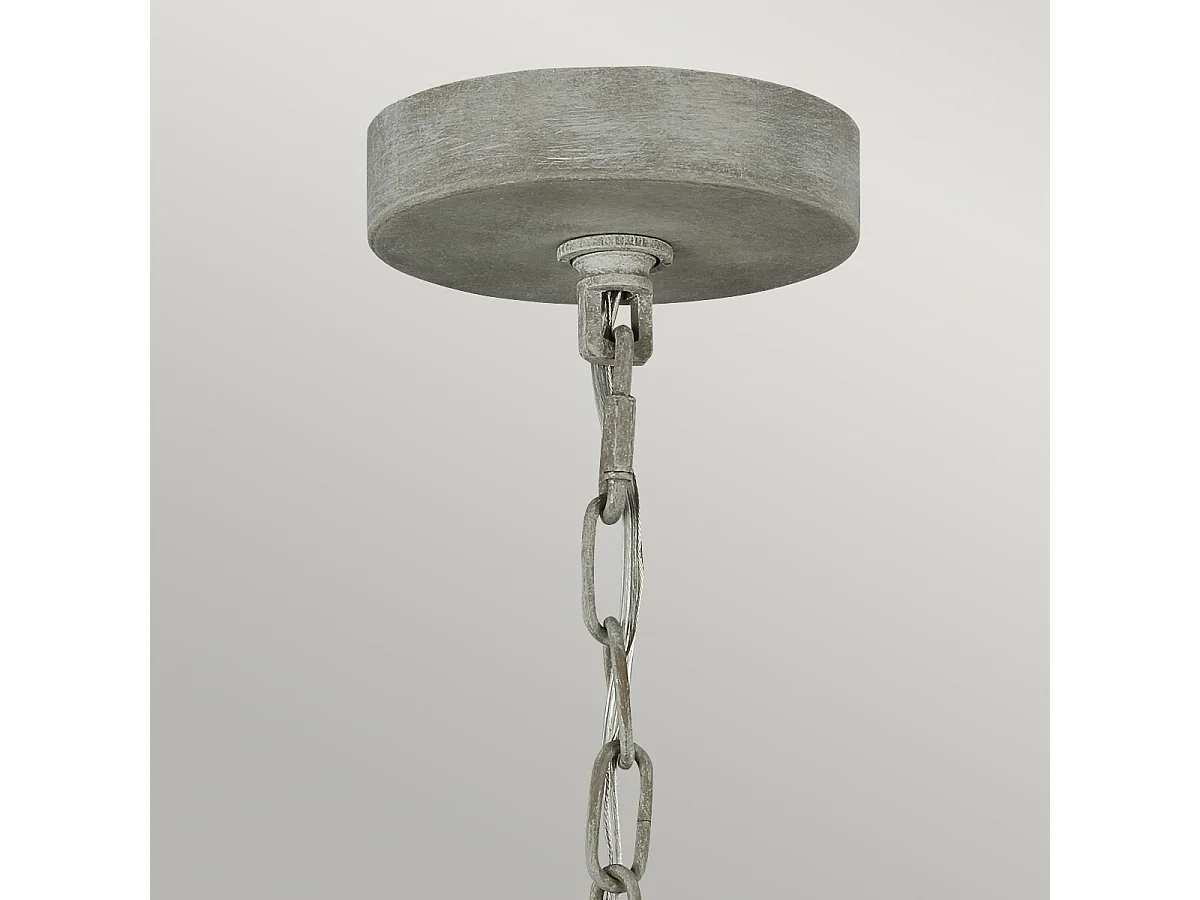 Maryville Lustre Feiss 6 Lumières Gris Délavé