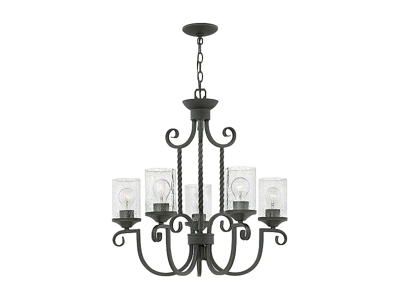 Casa Lampadario Hinkley a 5 luci Olde nero