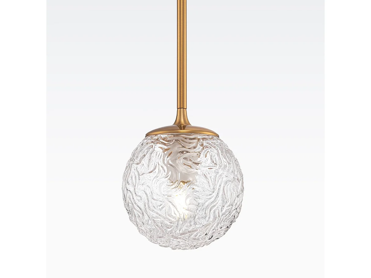 Maytoni Ligero Plafón colgante Globe moderno Latón E27