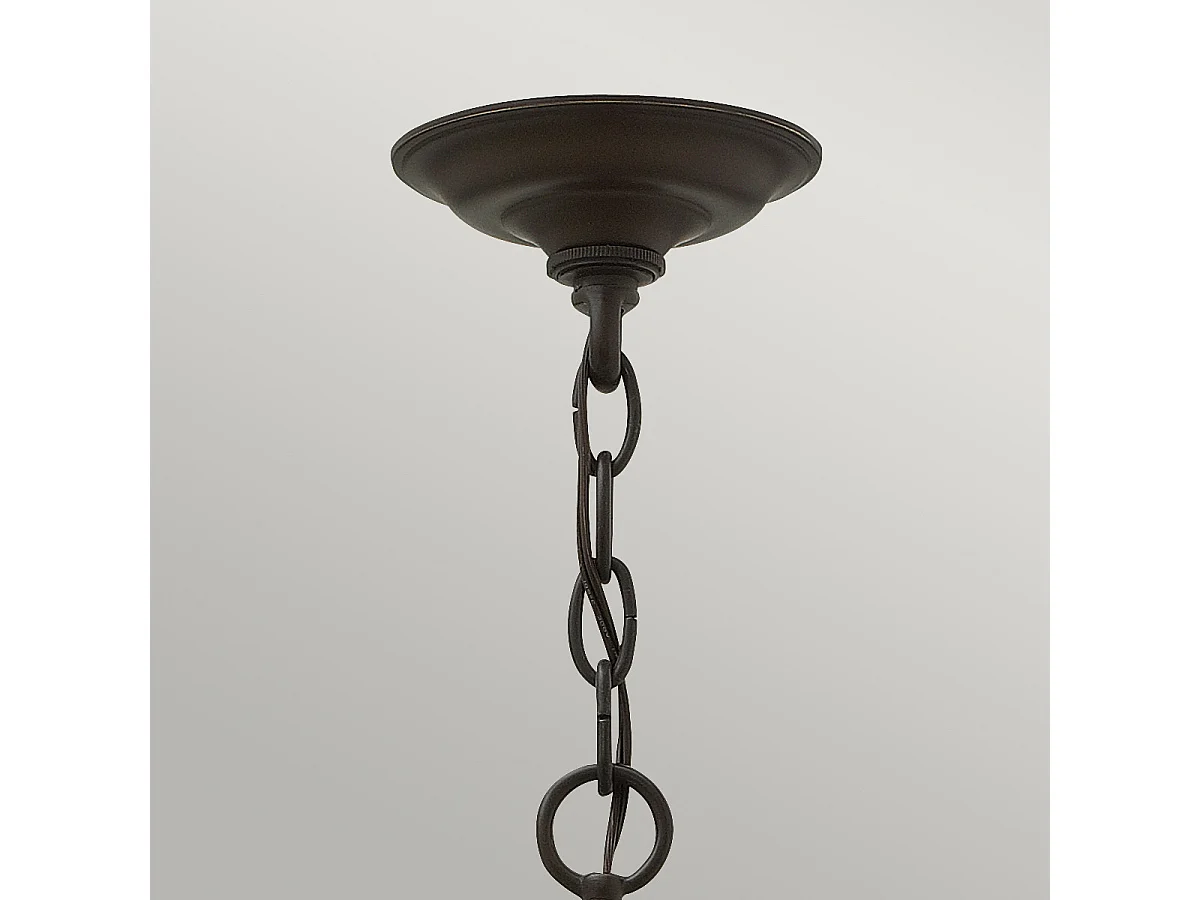 Elstead Gentry - Lanterna da soffitto grande a 6 luci Bronzo antico, E14