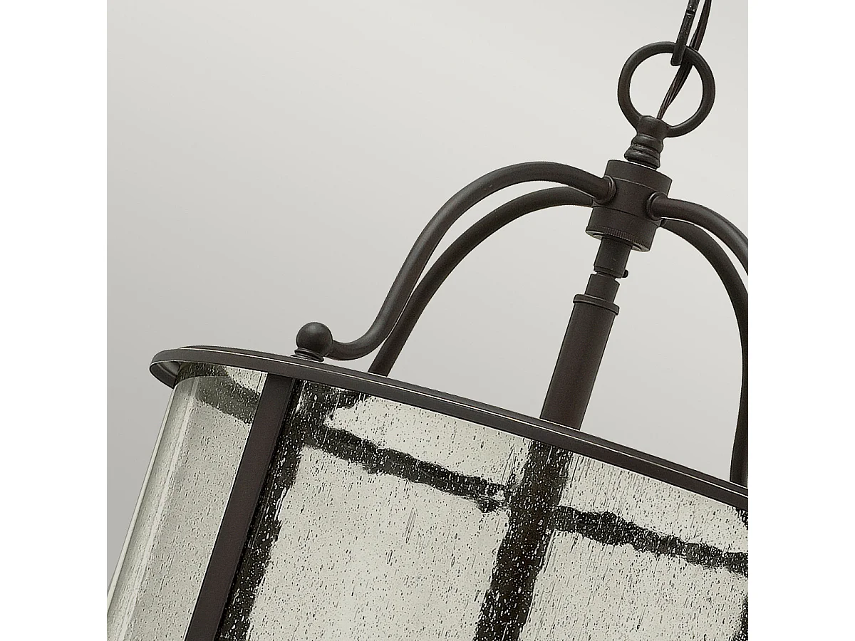 Elstead Gentry - Lanterna da soffitto grande a 6 luci Bronzo antico, E14