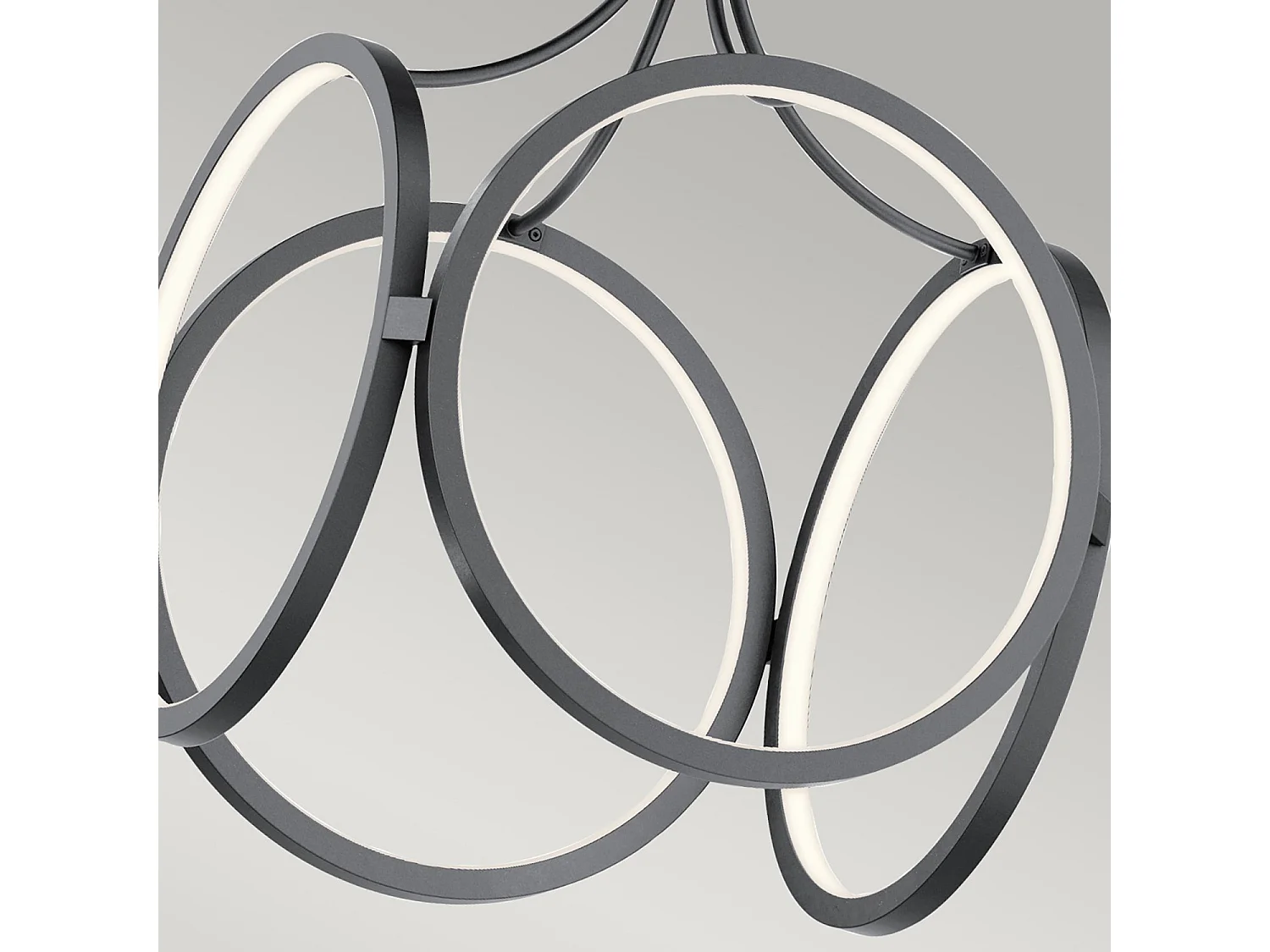 Elstead Kichler Ciri Plafoniera a sospensione LED integrata Nero opaco, 3000K