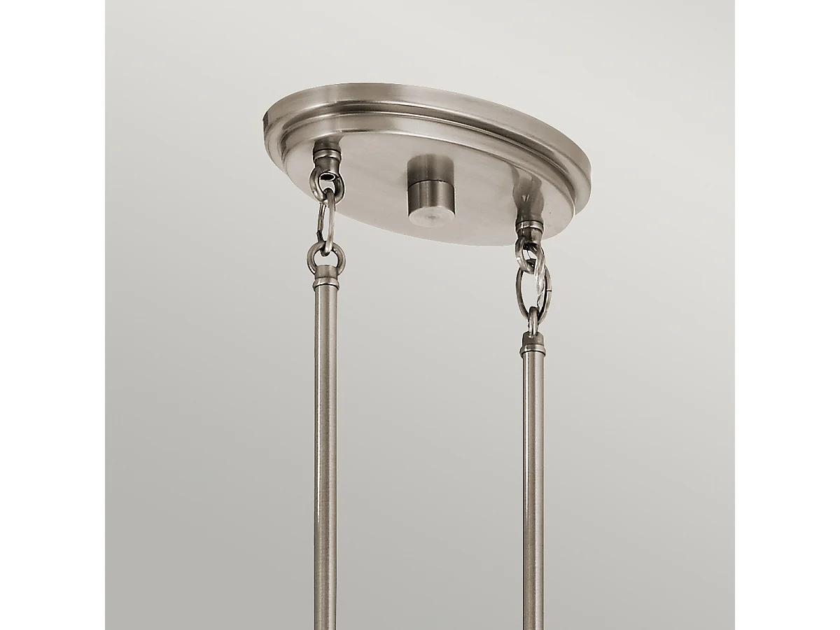 Grand Bank Kichler Lustre à 5 Lumières Gris Antique