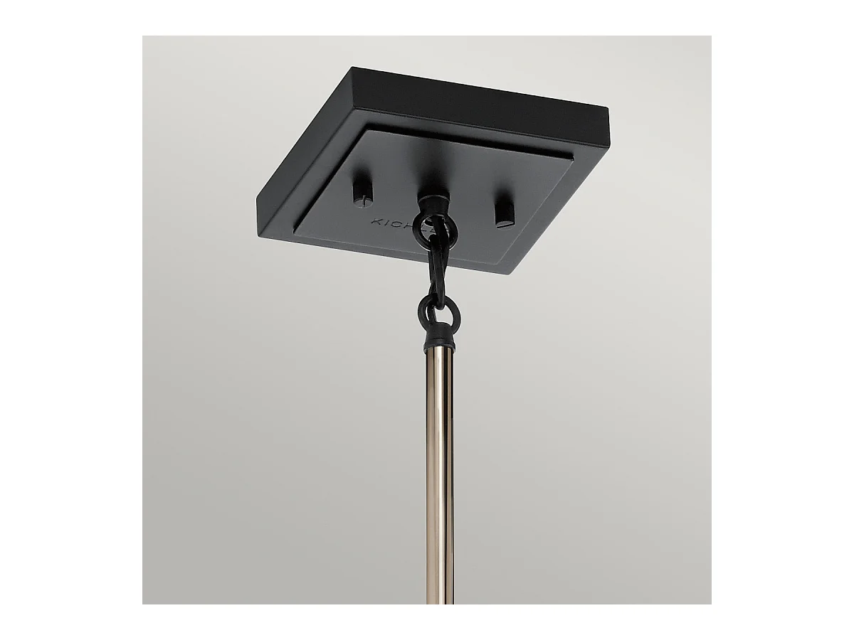 Elstead Kichler Kitner Plafonnier Dome Suspension Nickel Poli