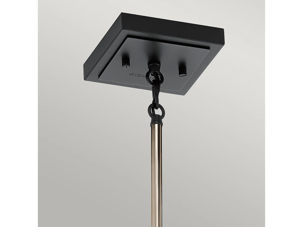 Elstead Kichler Kitner Dome Pendelleuchte Nickel poliert