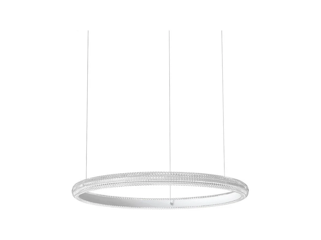 Ideal Lux MIRACLE 60cm LED Integrierte LED-Pendelleuchte Deckenleuchte Weiß 3000K