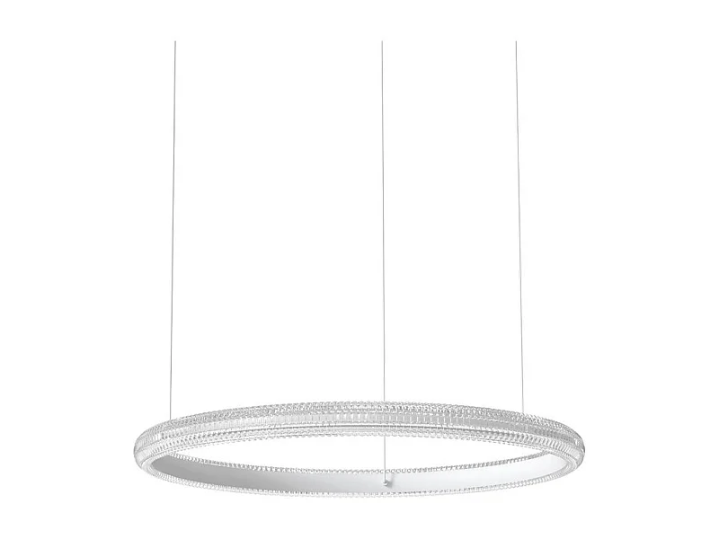 Ideal Lux MIRACLE Plafonnier LED intégré 60 cm Blanc 3000 K