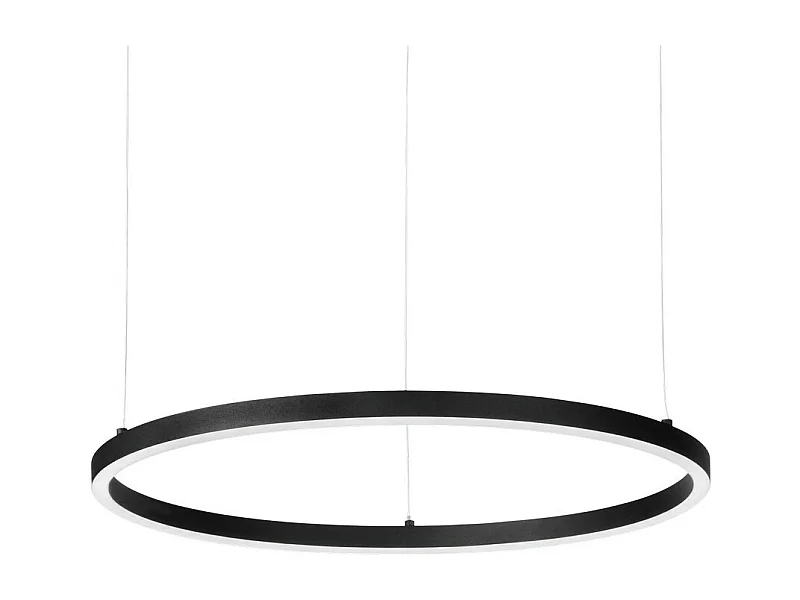Ideal Lux ORACLE SLIM Lampada da soffitto a sospensione LED integrata rotonda 2700K non dim 70cm nera