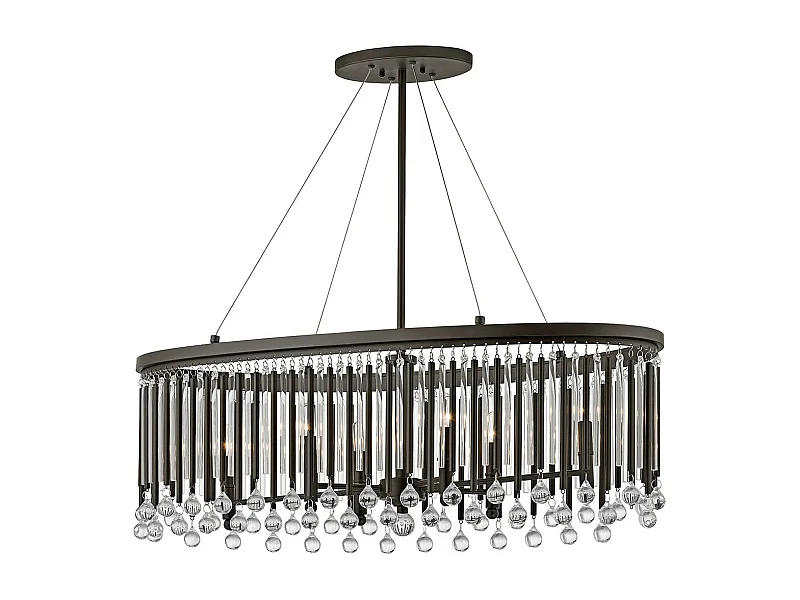 Elstead Piper - 6 Licht Decke Kronleuchter Anhänger Bar Licht Espresso, E14