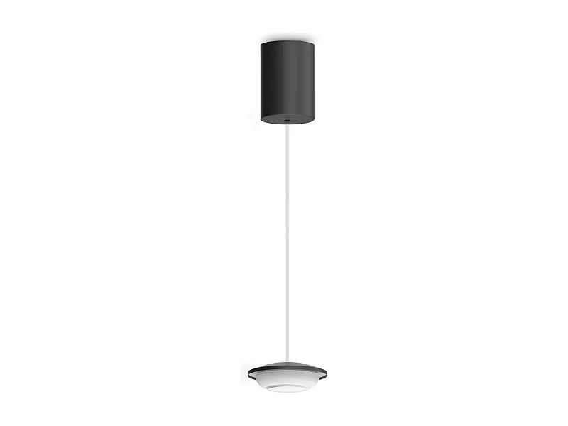 Ideal Lux MAPA MINI Lampada a sospensione a LED da soffitto da 7,5 cm, nera 3000K