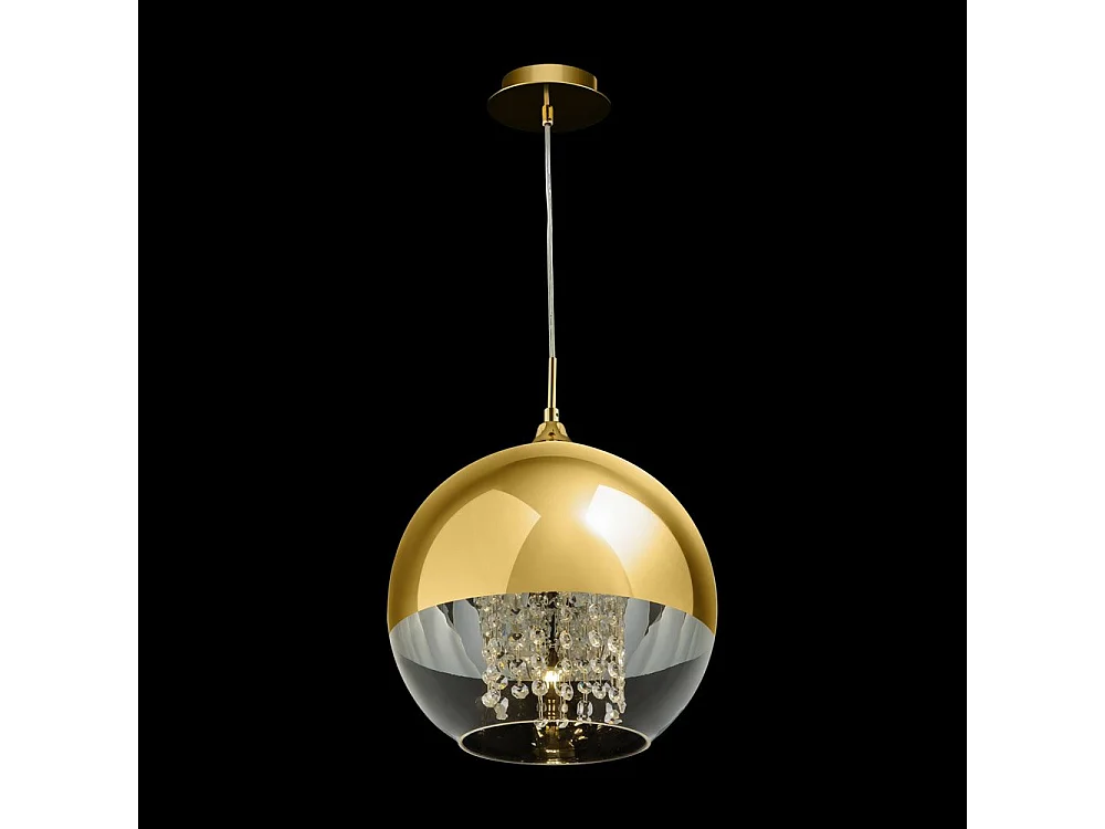 Maytoni Fermi Moderne Fermi Gold Dome Pendelleuchte