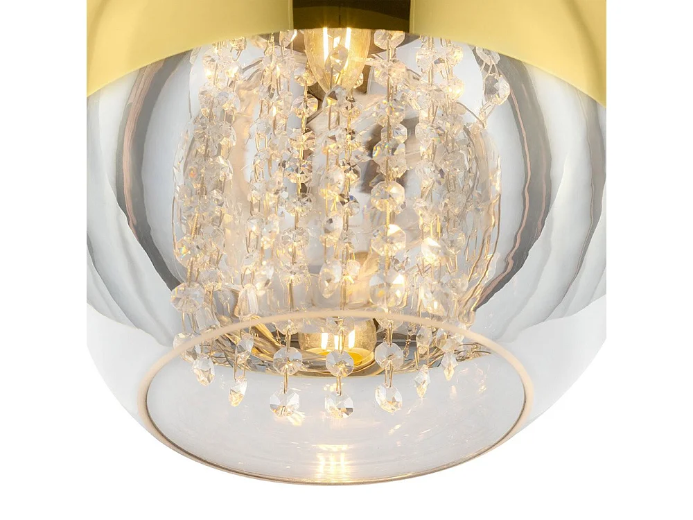 Maytoni Fermi Moderne Fermi Gold Dome Pendelleuchte