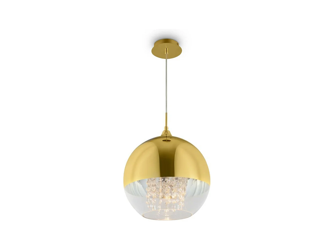 Maytoni Fermi Plafonnier suspendu moderne Fermi Gold Dome