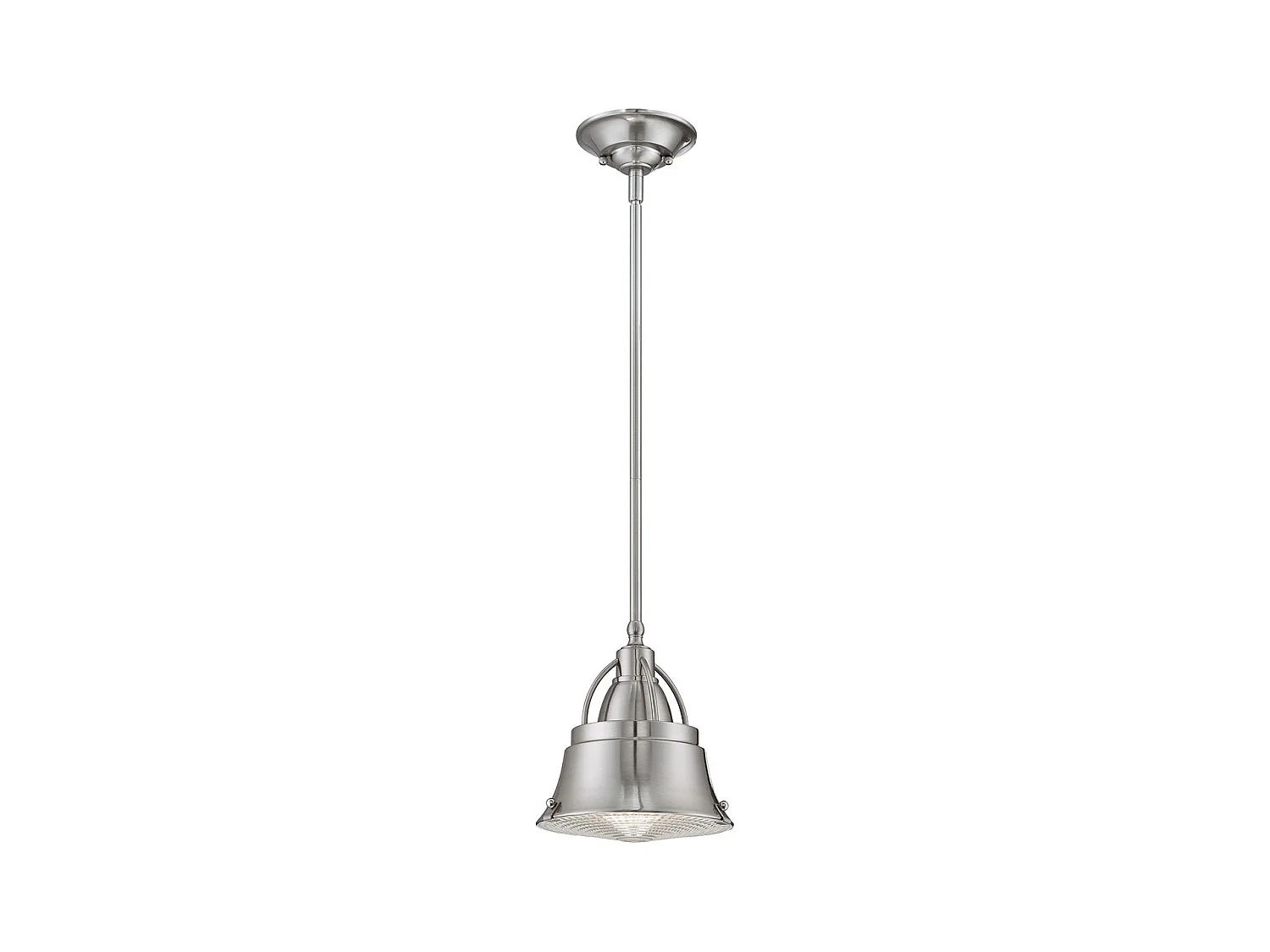 Elstead Mini suspension plafonnier à 1 ampoule, nickel brossé, E27