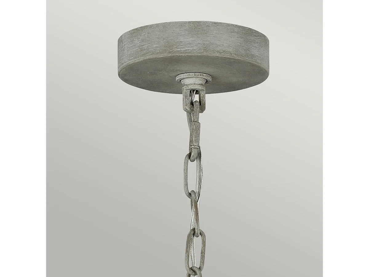 Maryville Lustre Feiss 9 Lumières Gris Délavé