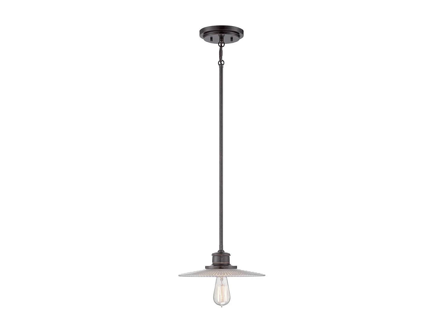 Elstead Admiral 1 Light Dome Tak Mini Pendel Imperial Bronze, E27