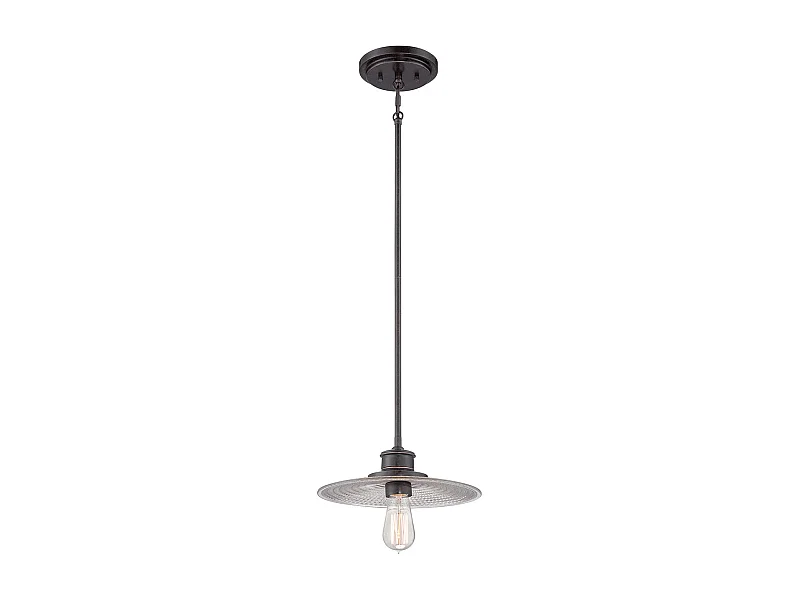 Elstead - 1 licht Dome Decke Mini Anhänger Imperial Bronze, E27
