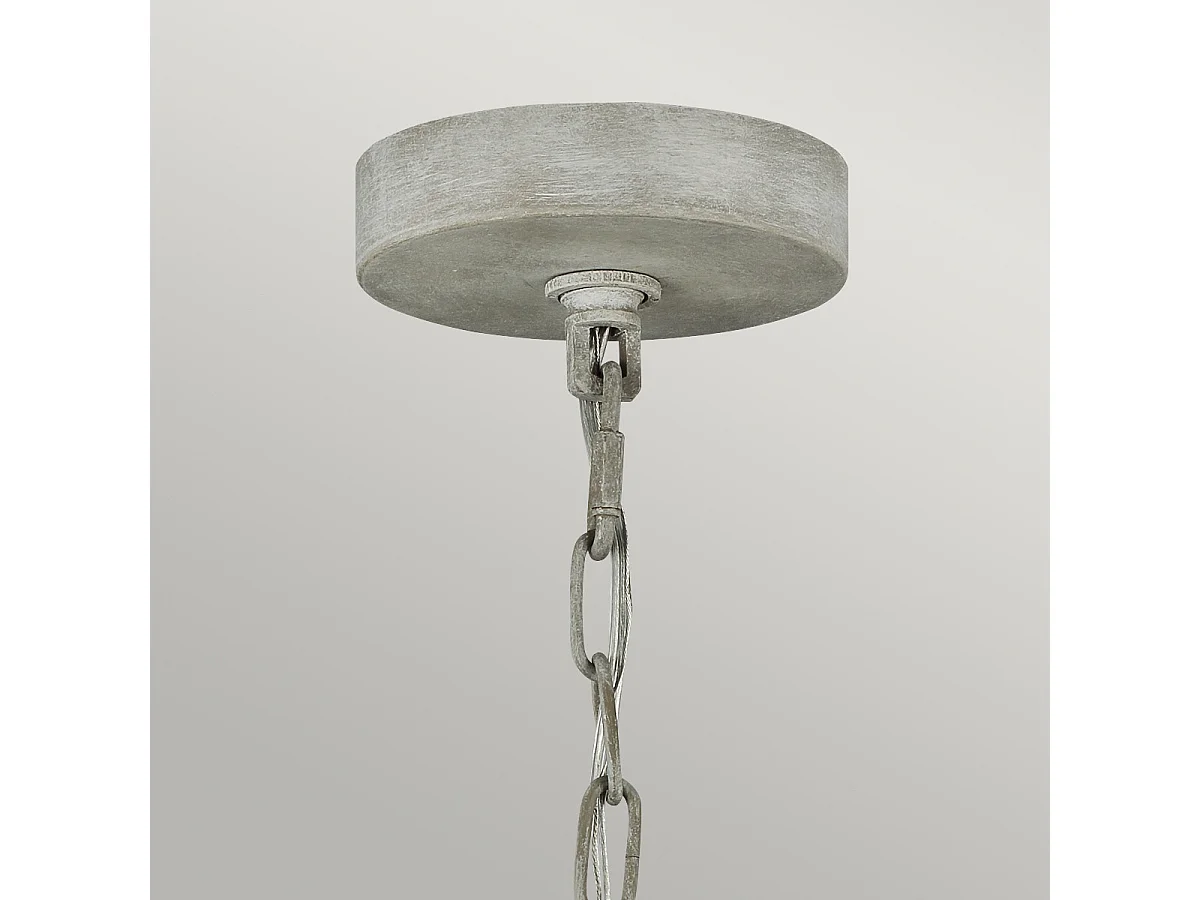 Maryville Lampadario Feiss 3 Luci Washed Grey