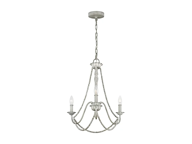 Maryville Lampadario Feiss 3 Luci Washed Grey