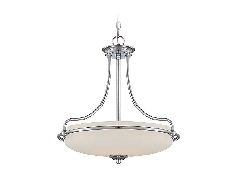 Elstead Griffin - Sospensione a soffitto a 4 luci cromo lucido, attacco E27