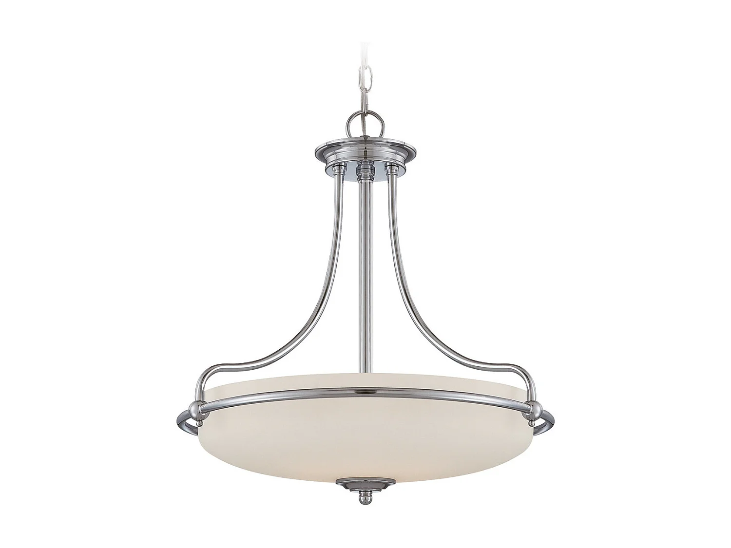 Elstead Griffin 4 ljus takhänge polerad krom, E27