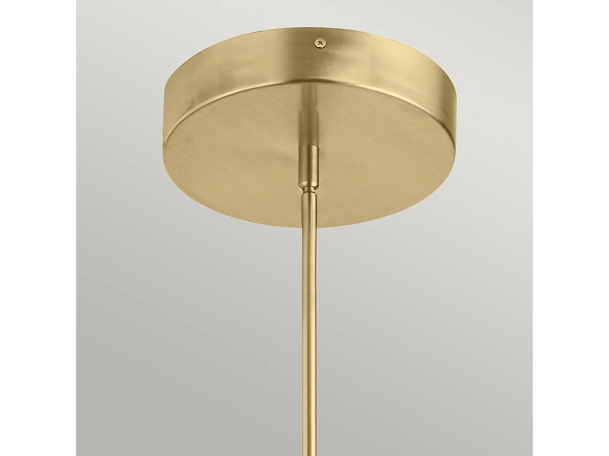 Elstead Kichler Calters Integrierte LED-Pendel-Deckenleuchte Champagnergold, 3000K