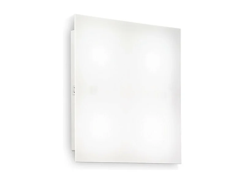 Ideal Lux Flat - 4 licht Large Deckeneinbauleuchte Weiß