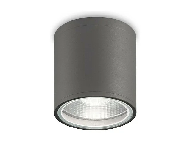 Ideal Lux GUN - Plafoniera da esterno 1 luce da esterno antracite IP44, GU10