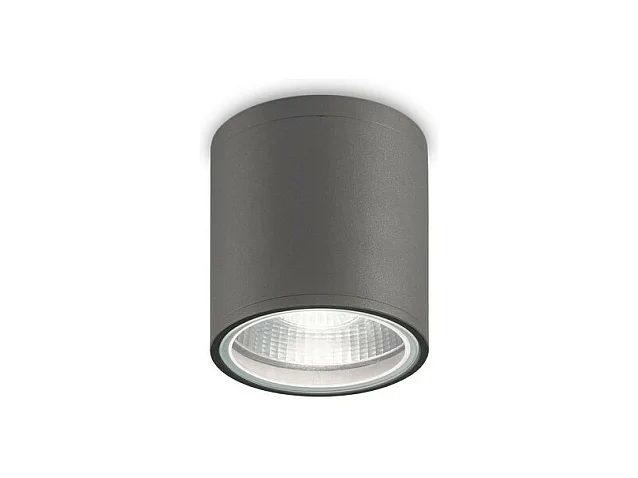 Ideal Lux GUN - Plafoniera da esterno 1 luce da esterno antracite IP44, GU10