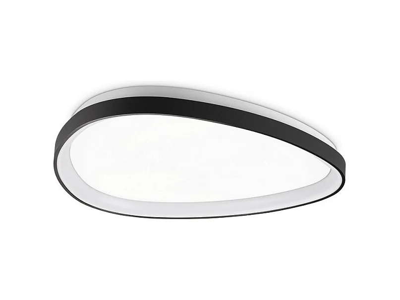 Ideal Lux GEMINI 61cm LED integrato LED semi incasso plafoniera nero 2700K