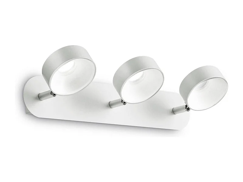 Ideal Lux Oby Plafonnier LED 3 Lumière Blanc
