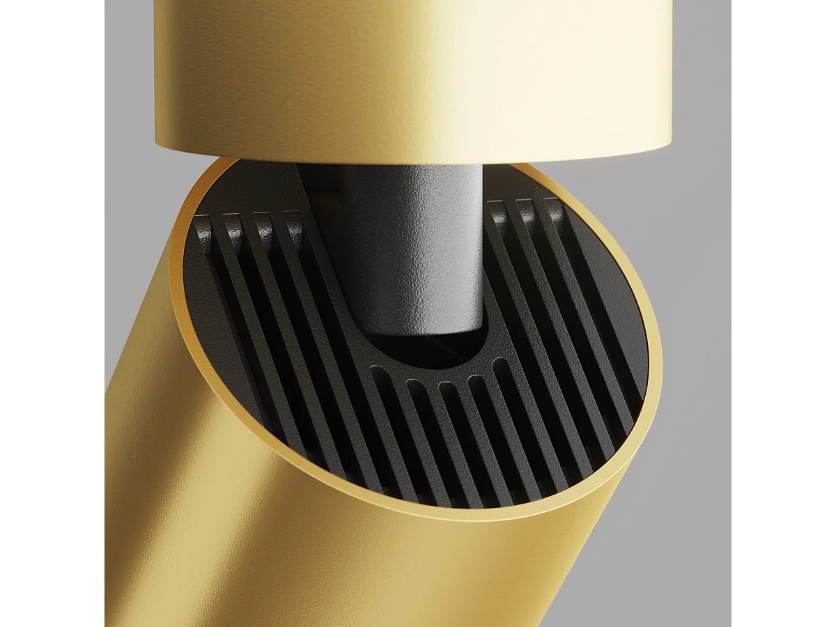 Maytoni FOCUS S Verstellbares Aufbau-Abwärtsstrahler Mattgold GU10