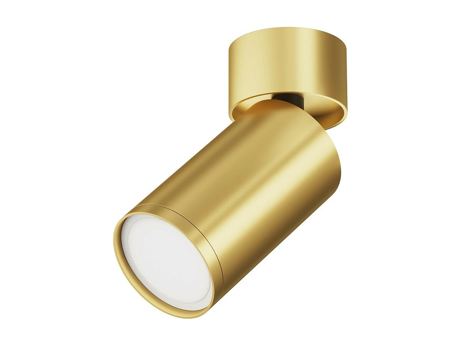 Maytoni FOCUS S Verstellbares Aufbau-Abwärtsstrahler Mattgold GU10