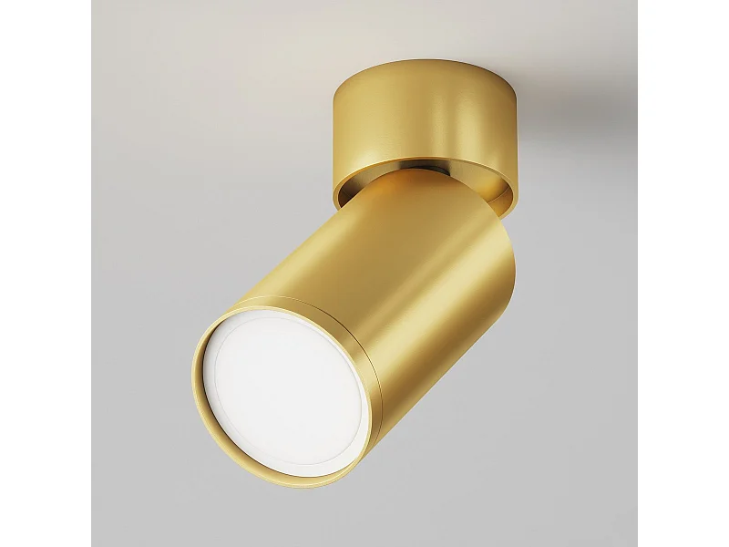 Maytoni FOCUS S Downlight Orientable de Superficie Oro Mate GU10