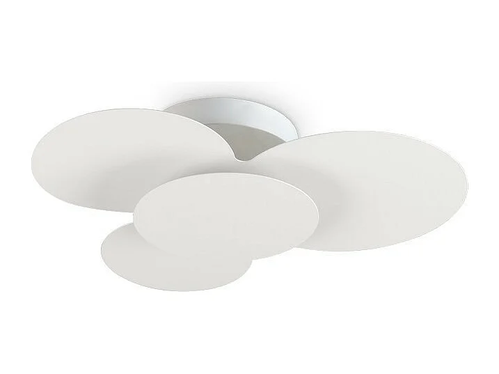Ideal Lux CLOUD Circles Decorativo Plafoniera a Incasso Bianco 52cm 3000K