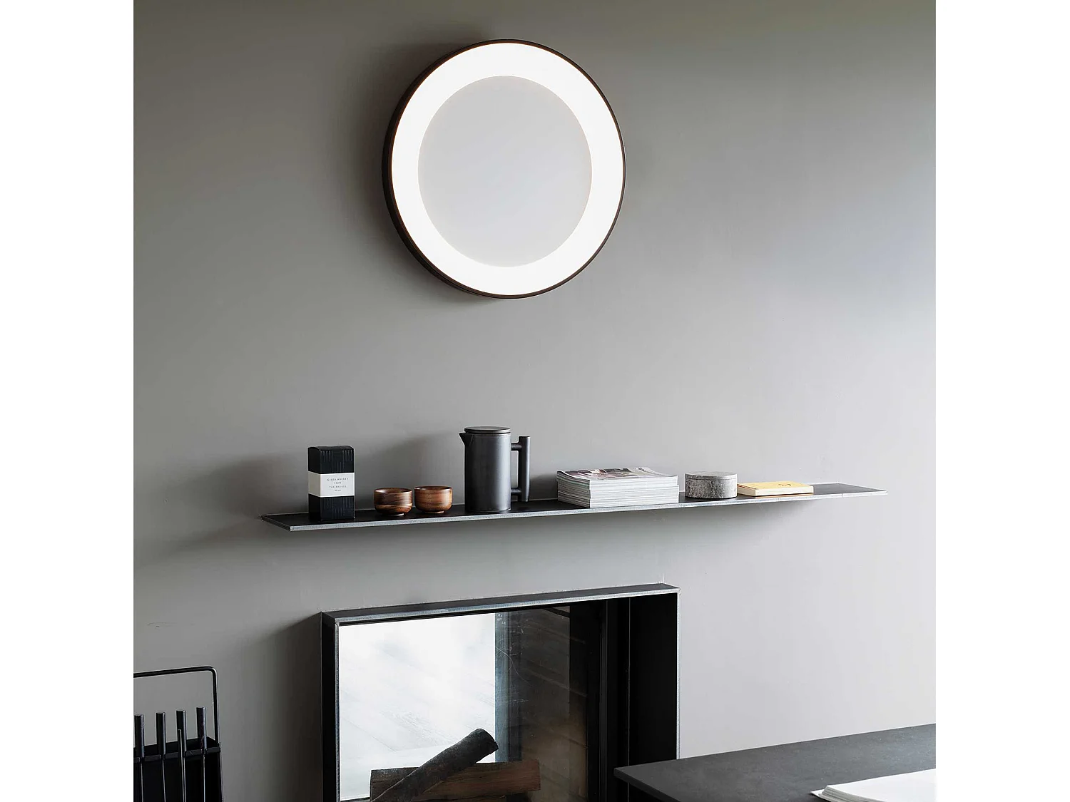 Ideal Lux PLANET Lampada LED Integrata a Semi Incasso Nera 3000Lm 3000K